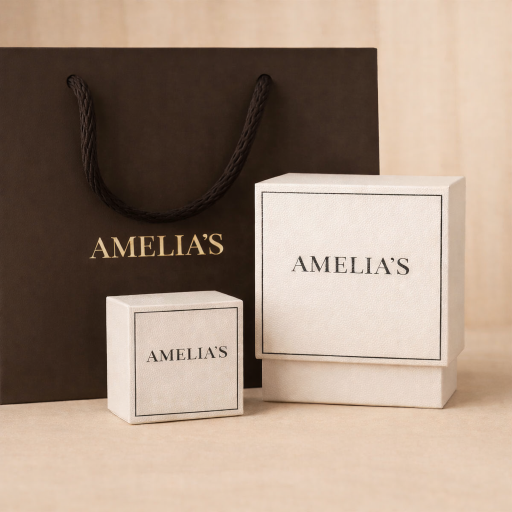 Elegant Zirconia Earrings in Gold